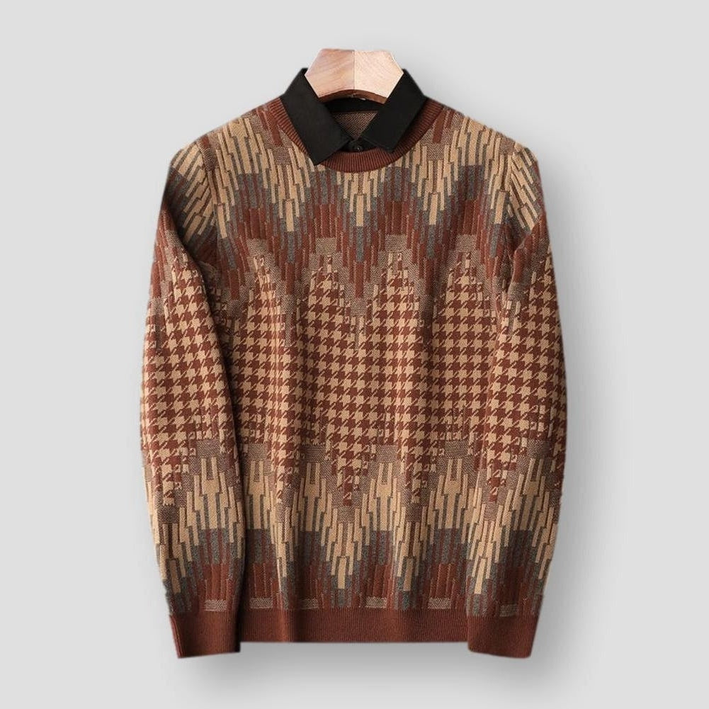 Saint Morris Loudon Knitted Pullover