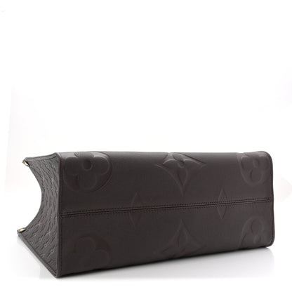 Empreinte Monogram Giant Onthego MM Chocolate