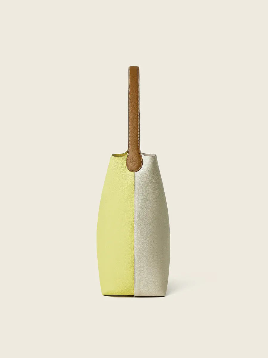 Emme Medium Binah Bucket Bag in Leather