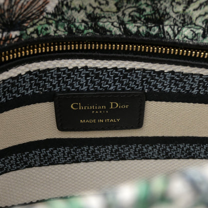 Canvas Embroidered Etoile de Voyage Medium Lady D-Lite Multicolor