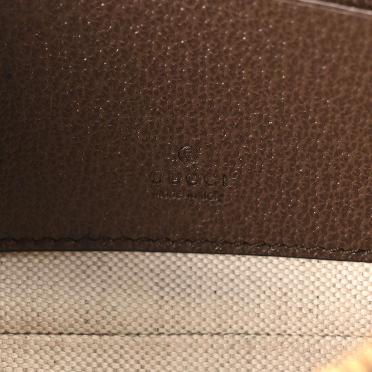 GG Supreme Monogram Textured Dollar Calfskin Web Mini Ophidia Convertible Shoulder Bag Beige Ebony New Acero
