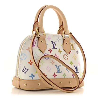 LV x TM Monogram Multicolor Alma BB White