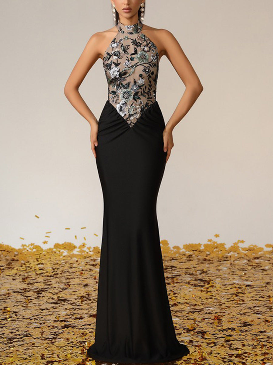 Gabriela Embroidered Maxi Dress