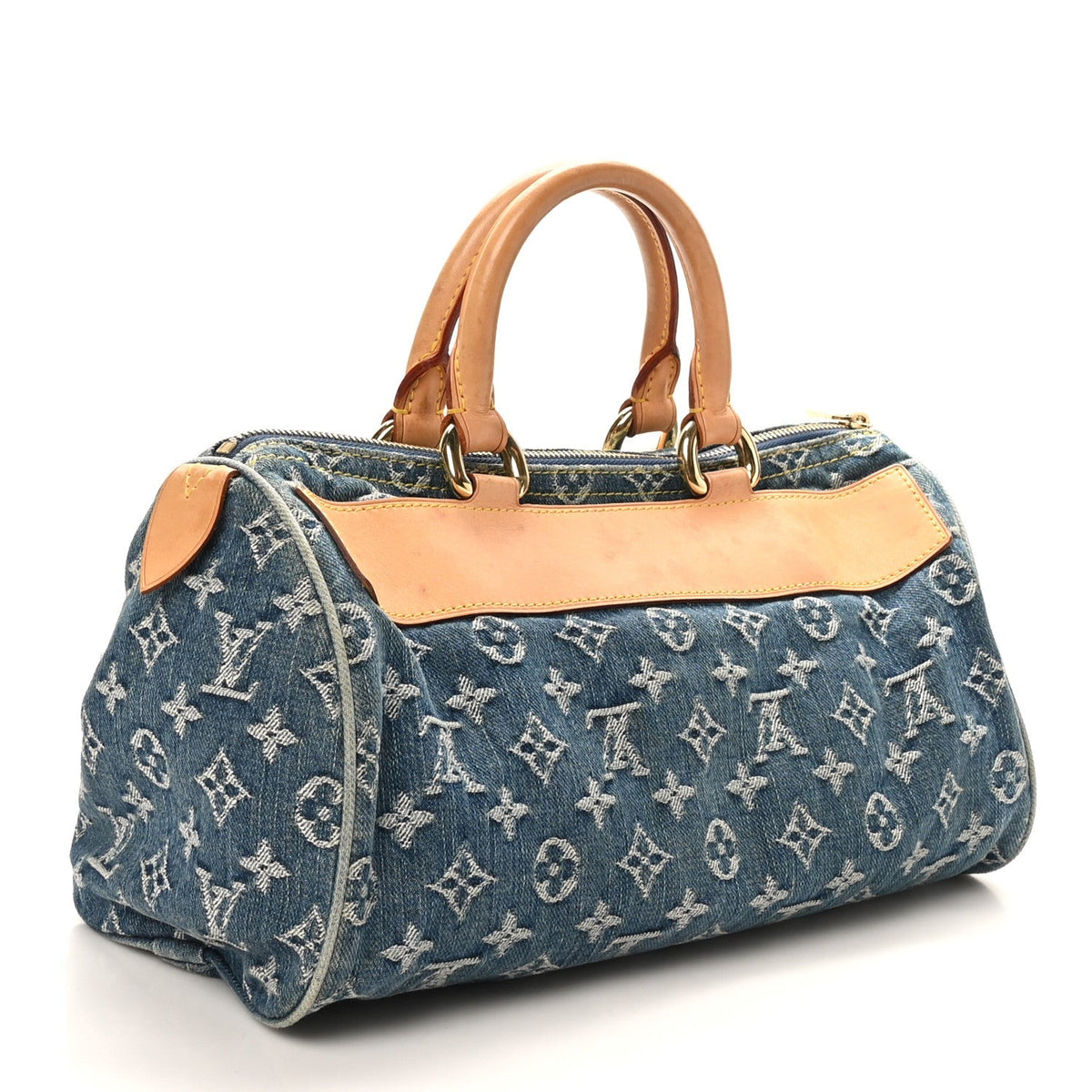 Monogram Denim Neo Speedy Blue