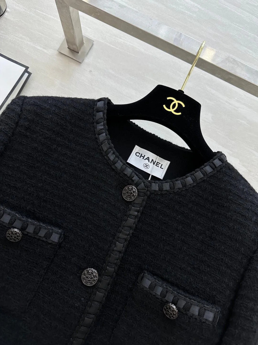 CHANEL 25S TWEED WOOL JACKET 471