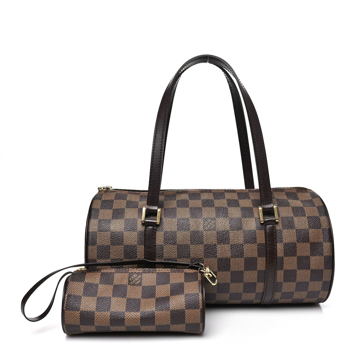 Damier Ebene Papillon 30 With Companion