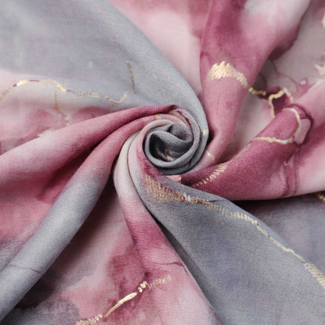 Scarvii -  Shimmer Print Scarf - Elegant &amp; Trendy
