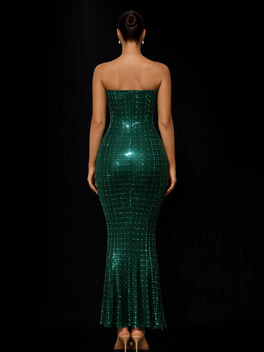 Isabella Maxi Dress In Green