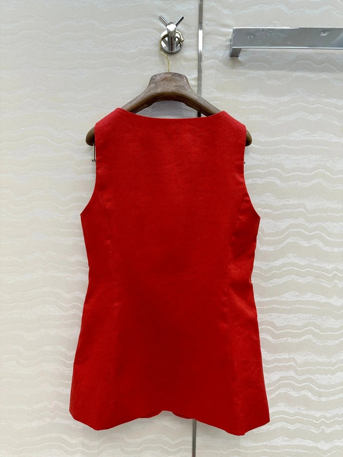 LP SLEEVELESS LINEN BLAZER 272246