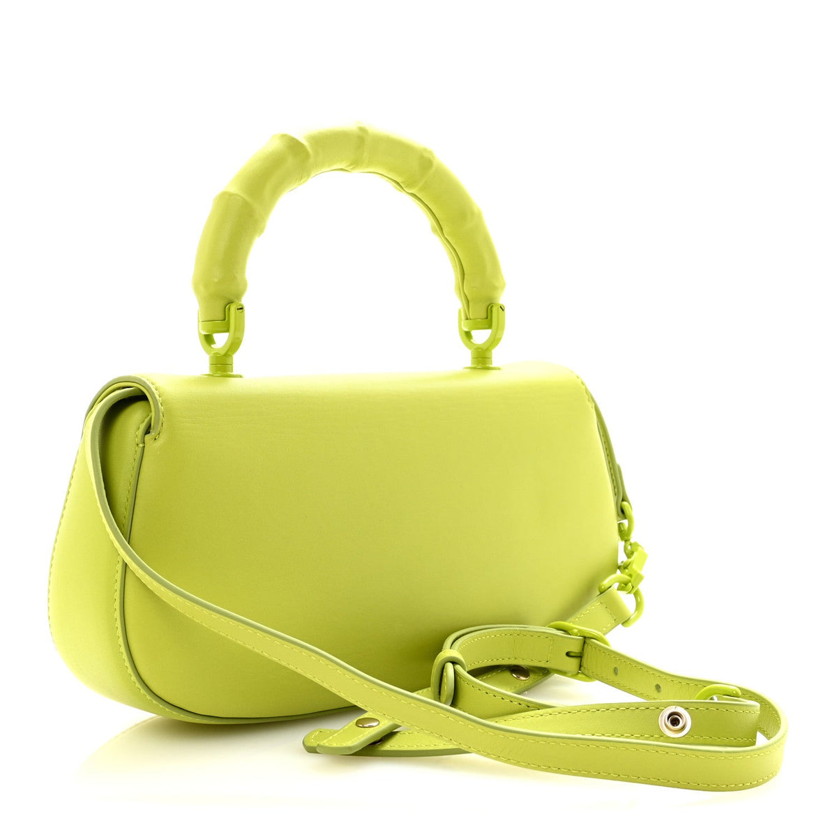 Calfskin Medium Bamboo Diva Green