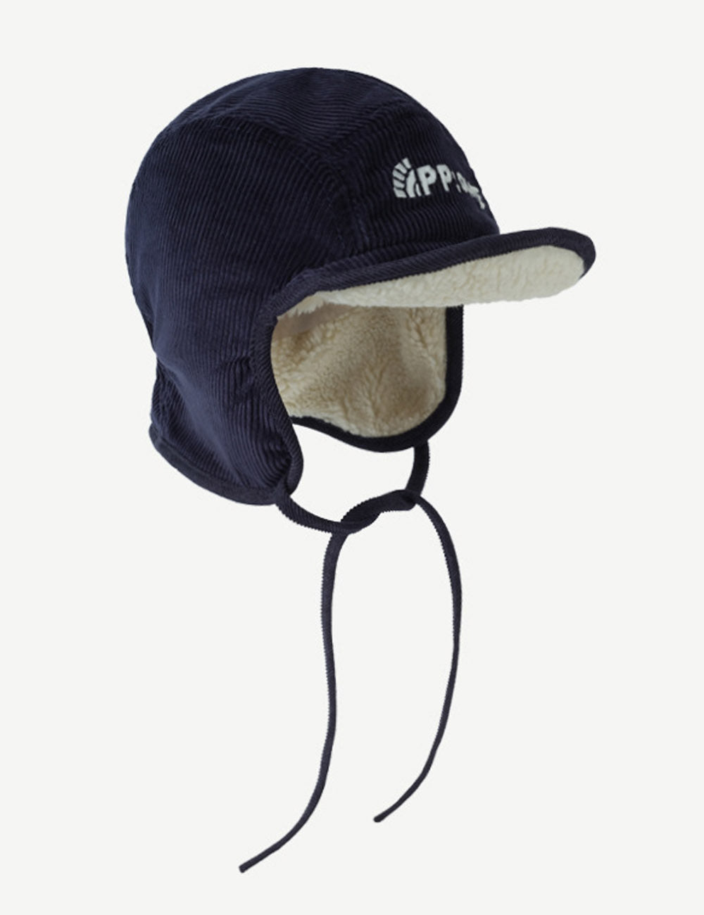 Winter Letter Embroidered Corduroy Trapper Hat