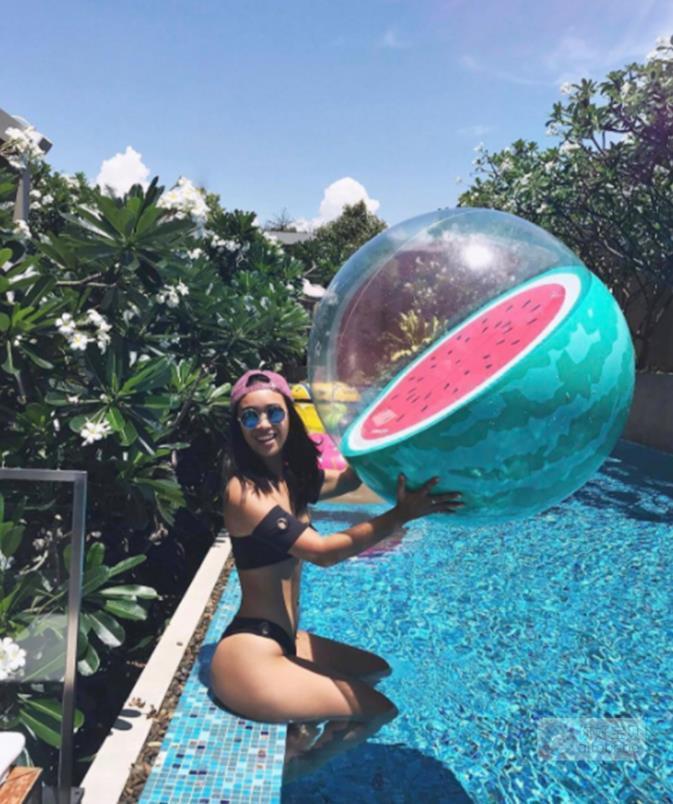 Inflatable Water Toys Three-Dimensional Ball Beach Fruit Style