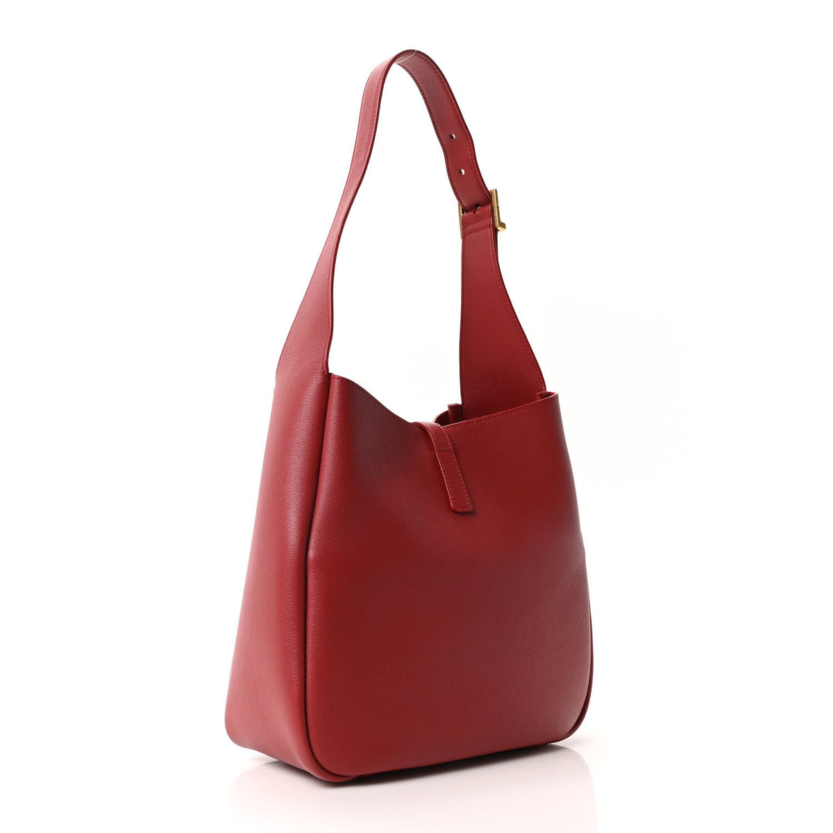 Smooth Calfskin Small Le 5 A 7 Soft Hobo Red Danger