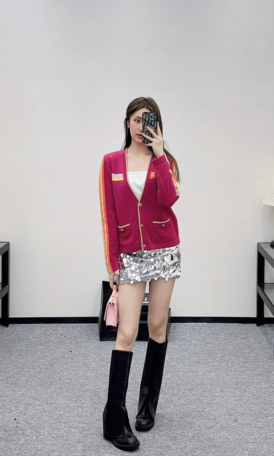 CHANEL 25S CARDIGAN JACKET 451
