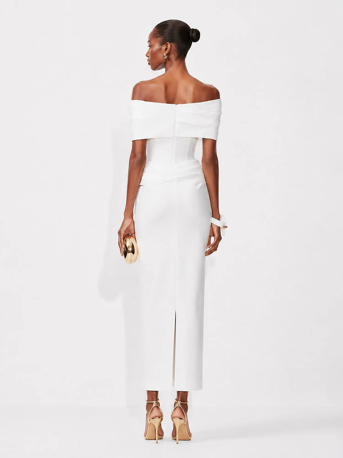 Marisol Elegant Off-Shoulder Maxi Dress