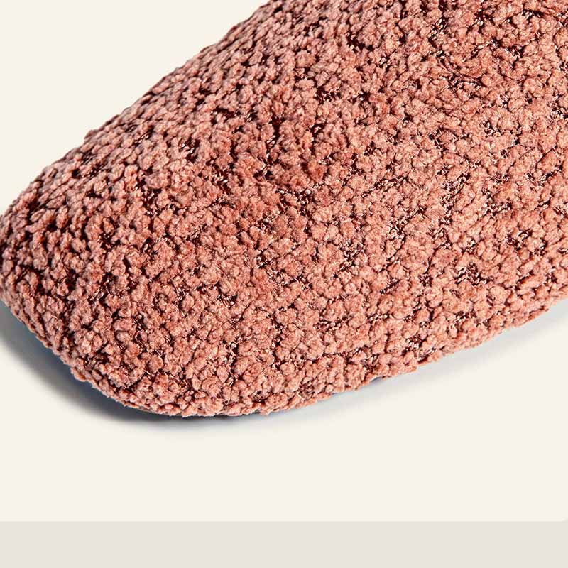 Simple Solid Color Soft Warm Plush Slippers
