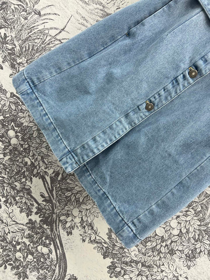 CD 25 Denim Shirt dress Light Blue Cotton