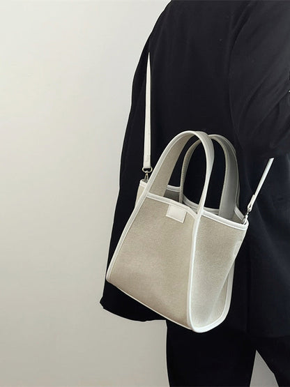 Casual Contrast Color Crossbody Handbags
