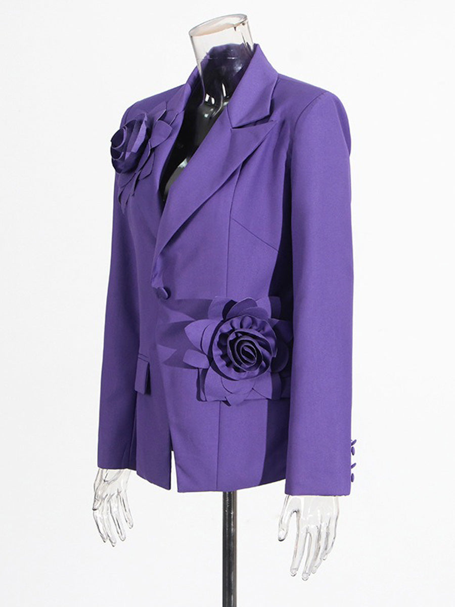 Salma 3D Embellished Blazer