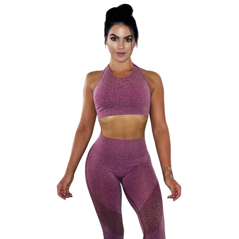 New Women'S Hollow Breathable Yoga Exercise Suit