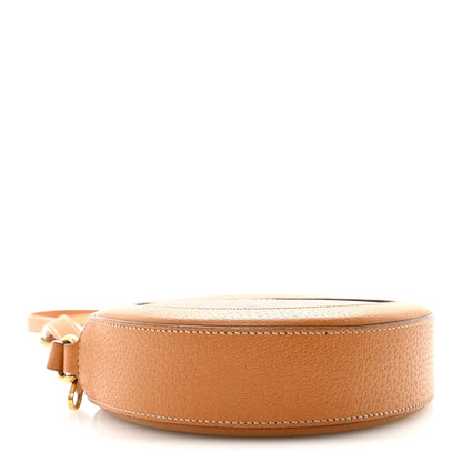 X DISNEY Mini Vintage GG Supreme Monogram Mickey Mouse Round Shoulder Bag Beige Vintage Sun Oil