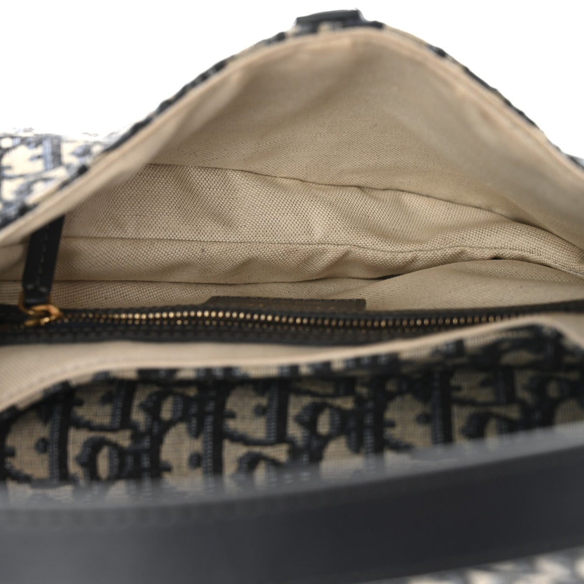 Oblique Saddle Bag Blue