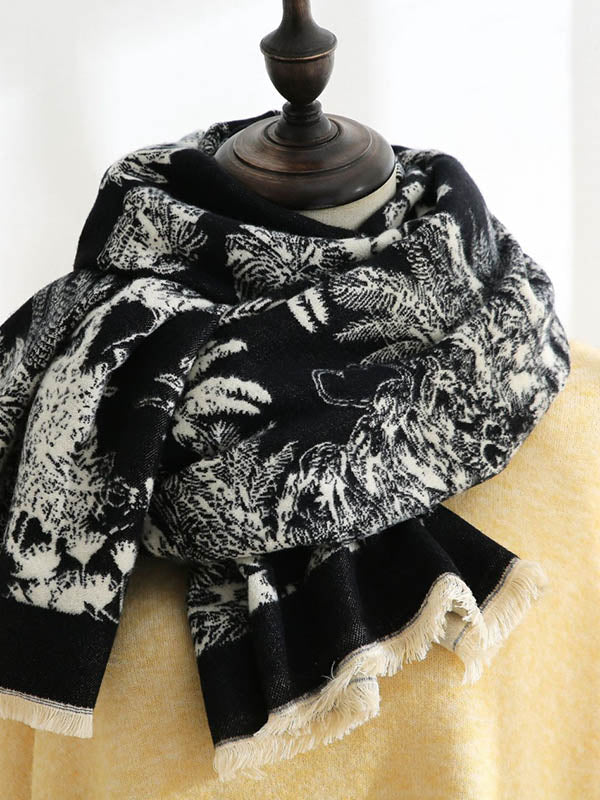 Casual 5 Colors Imitated Cashmere Scarf