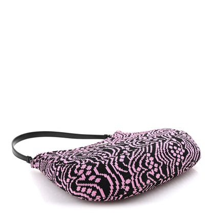 Maglia Jacquard Cleo Shoulder Bag Black Rosa