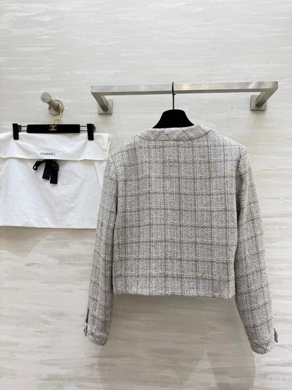 CC 26s Classic Jacket Beige-Grey Tweed 352293
