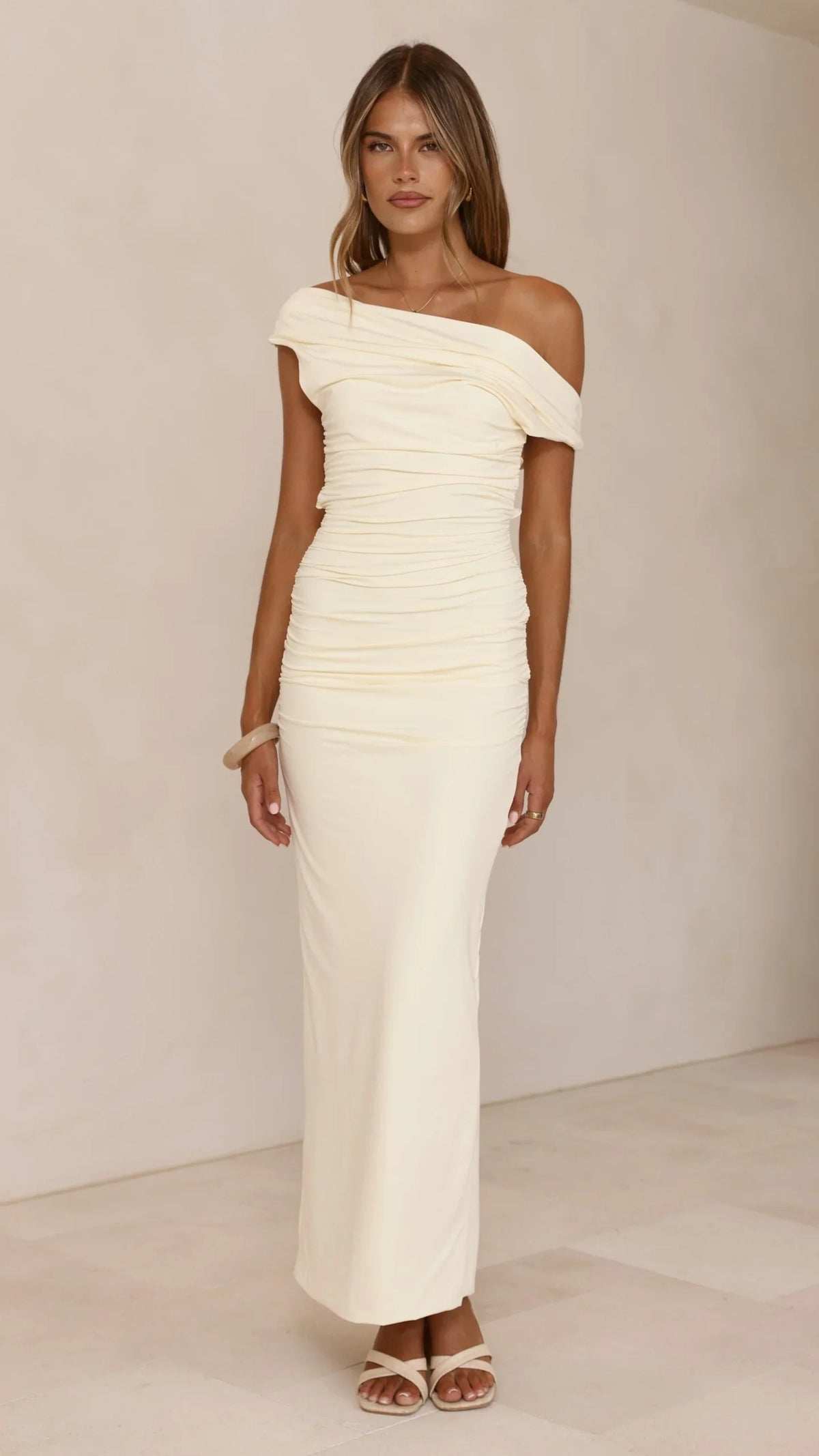 Lolita Maxi Dress - Butter