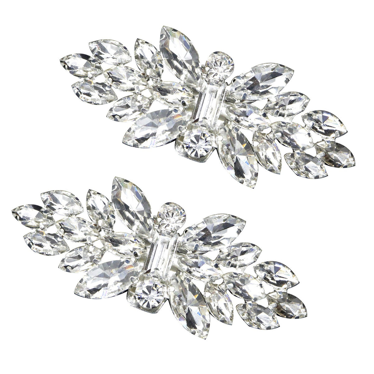 Rhinestone Shoe Buckles for Bridal Wedding Accessories