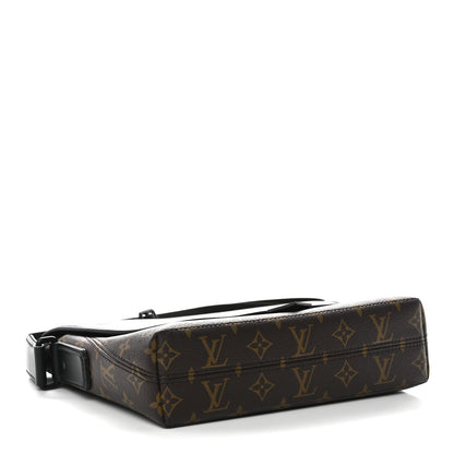 Monogram Macassar Magnetic Messenger