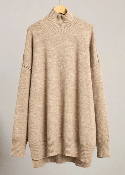 Oversized Knit Sweater and Pants Set in Soft Knit