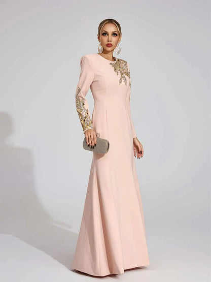 Alaya Elegant Maxi Dress