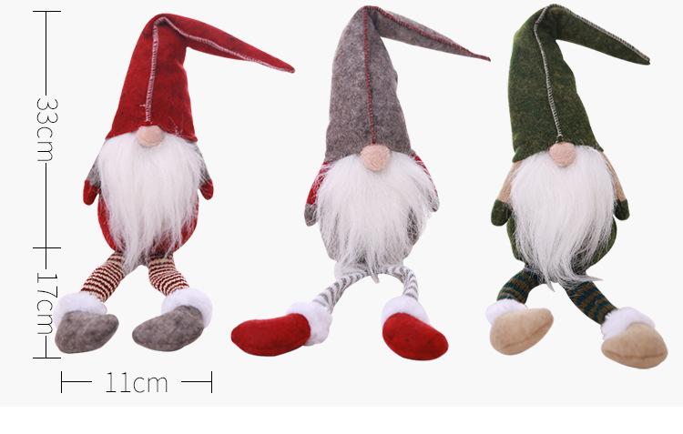 Christmas Scandinavian Gnomes Decorative Ornaments