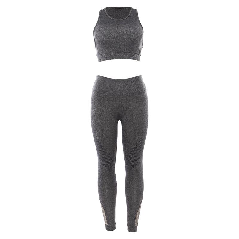 New Women'S Hollow Breathable Yoga Exercise Suit