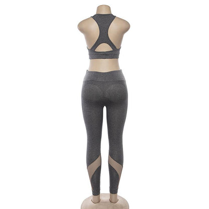 New Women'S Hollow Breathable Yoga Exercise Suit