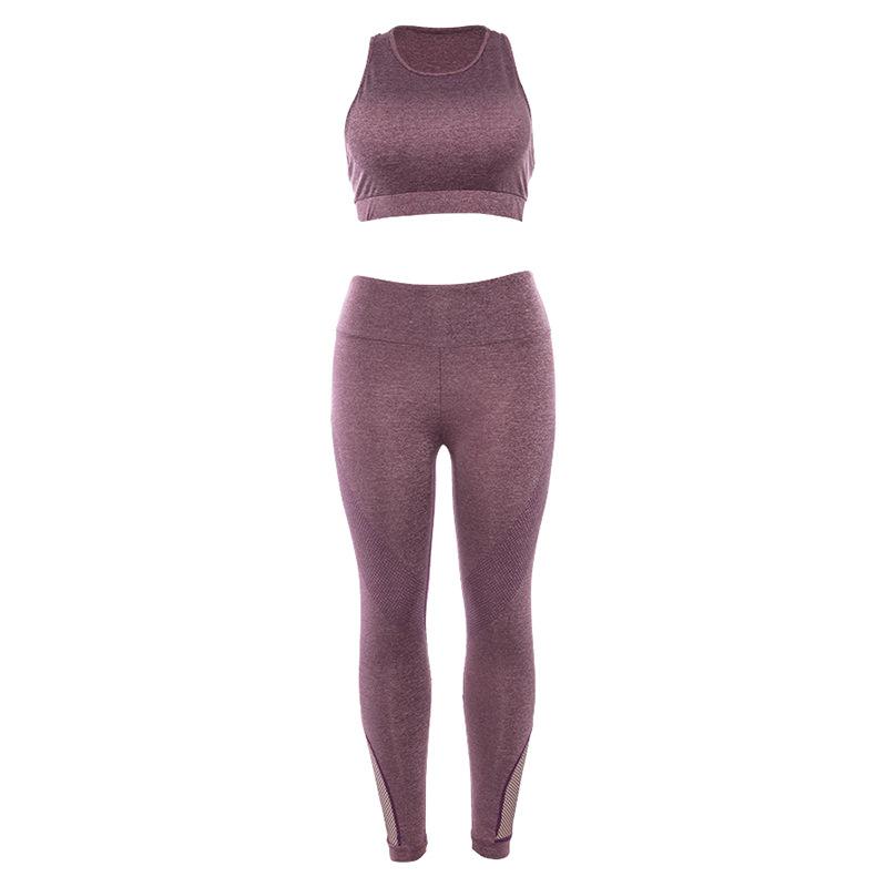 New Women'S Hollow Breathable Yoga Exercise Suit