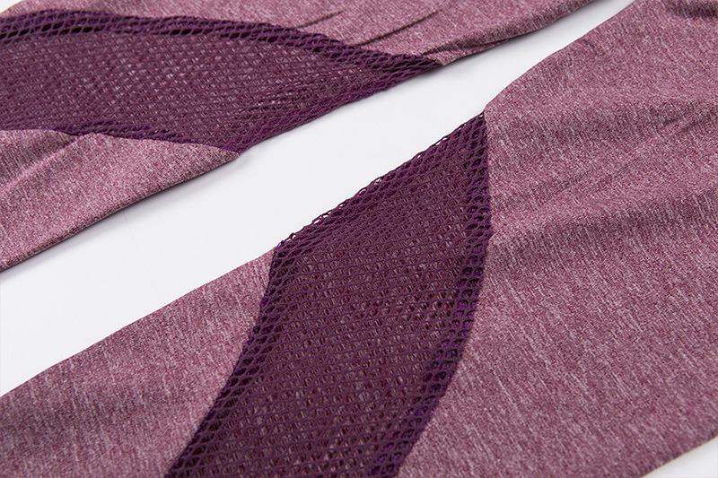 New Women'S Hollow Breathable Yoga Exercise Suit