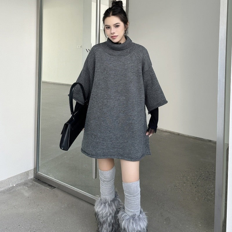 Loose Mid-Length Sweater