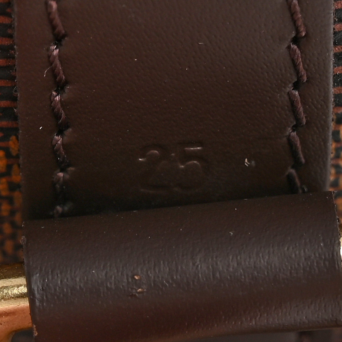 Damier Ebene Speedy Bandouliere 25