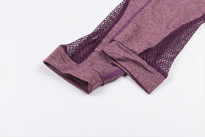 New Women'S Hollow Breathable Yoga Exercise Suit