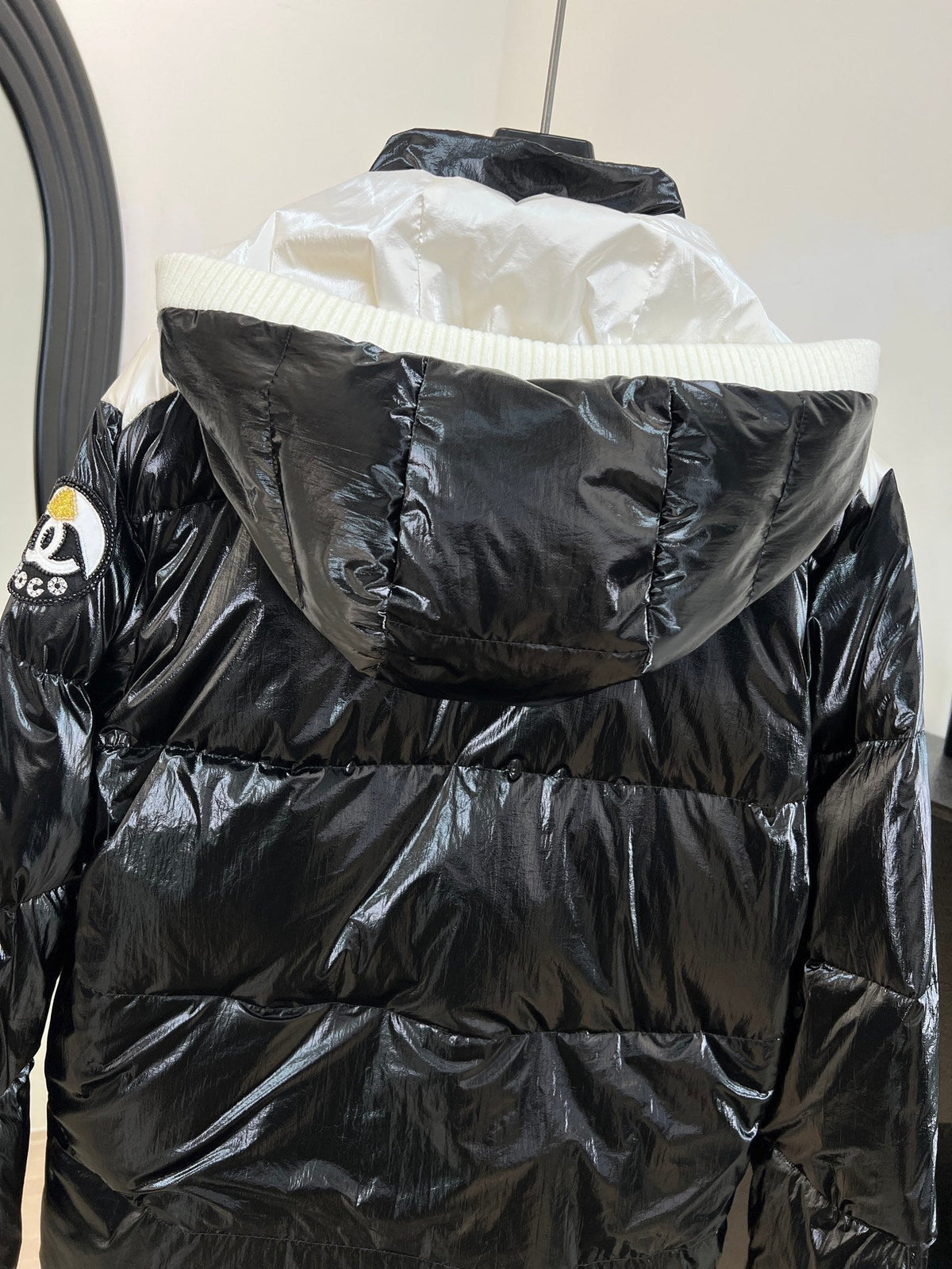 CHANEL SKI DOWN JACKET BLACK IN NYLON 841065