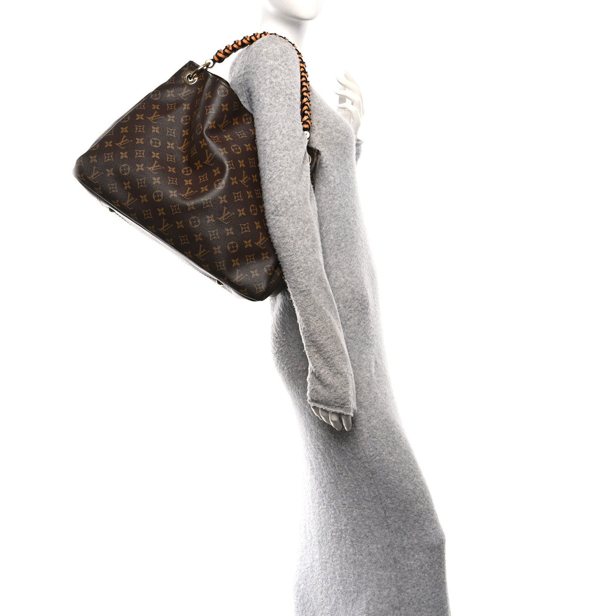 Monogram Braided Artsy MM Safran Imperial