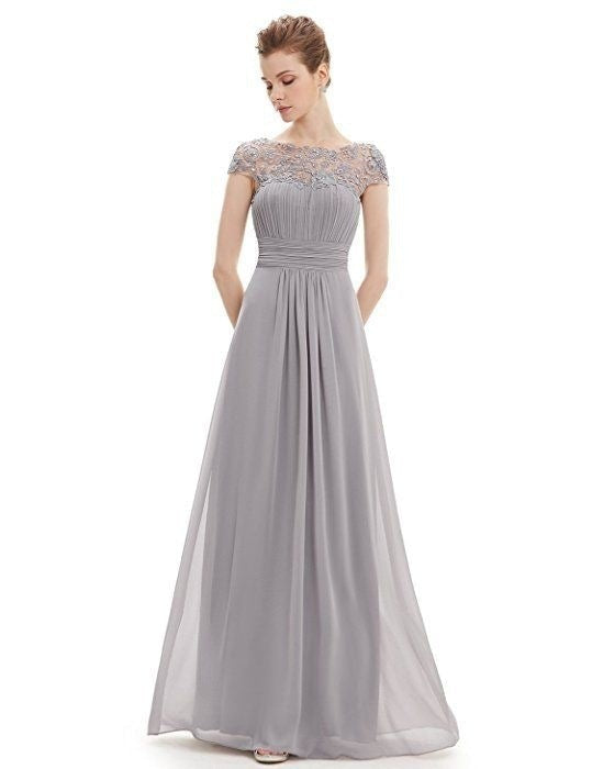 Lace Maxi Dress with Off-the-Shoulder Design