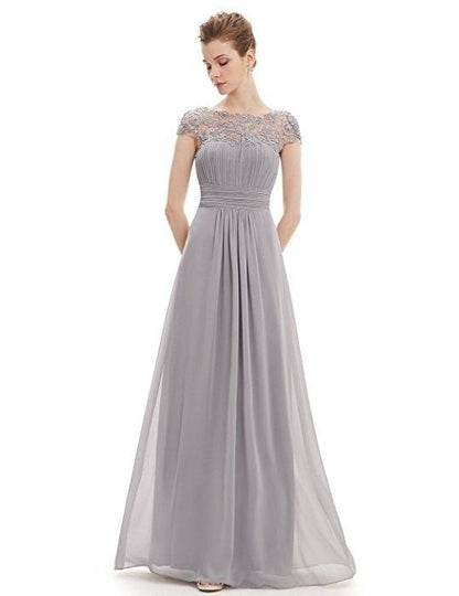 Lace Maxi Dress with Off-the-Shoulder Design