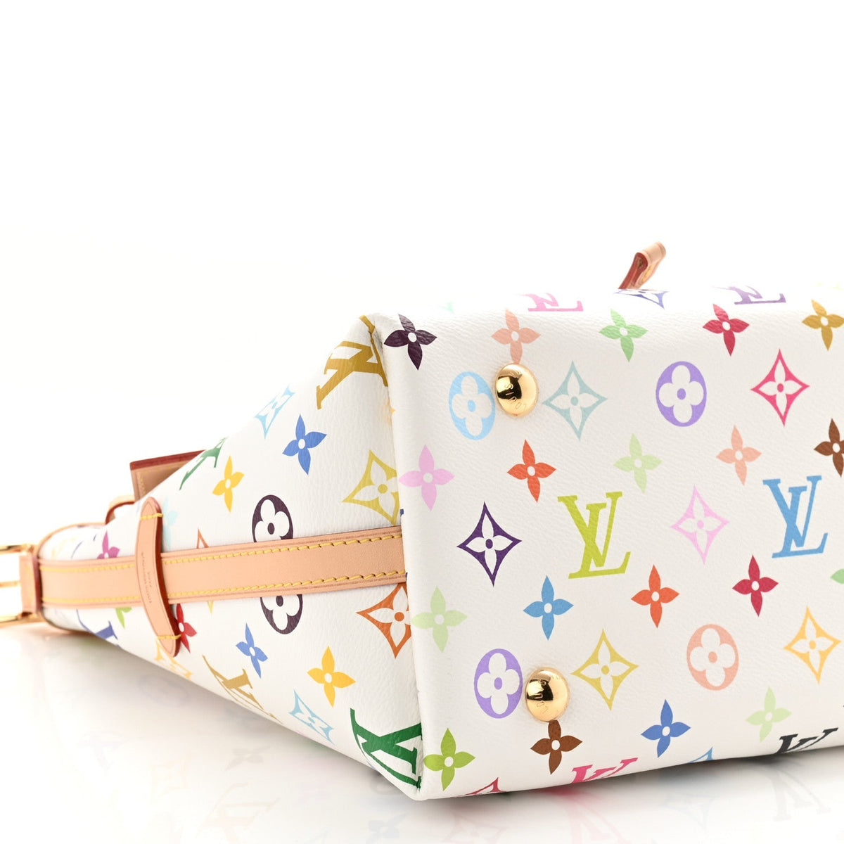 LV X TM Monogram Multicolor CarryAll PM White