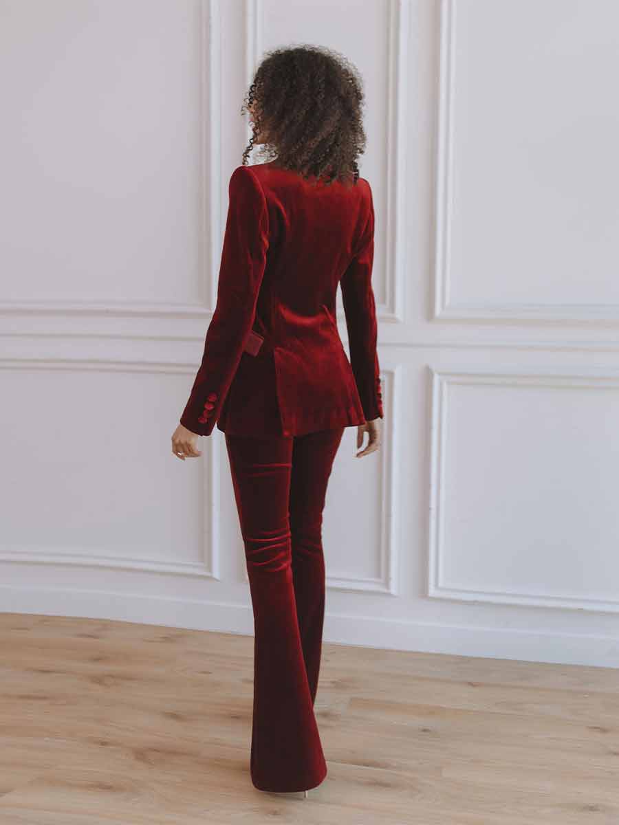Vivienne Velvet Formal Two Piece Set