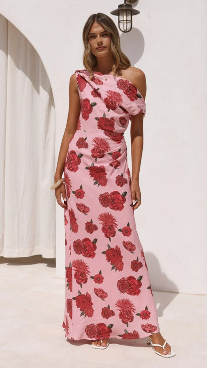 Gigi Maxi Dress - Dahlia Rouge