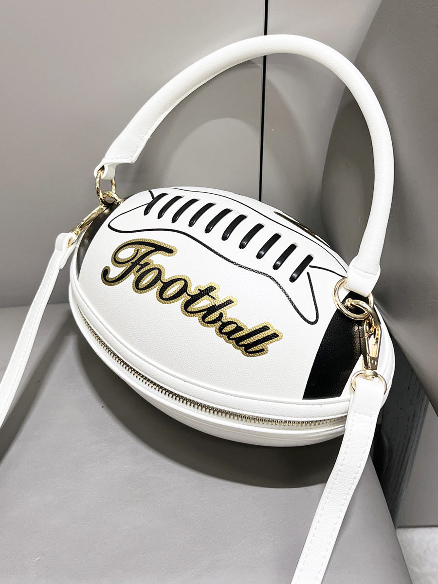 Rosalie Football-Shaped Bag